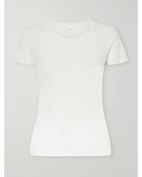 Leset - Laura Cotton-Jersey T-Shirt - Lyst