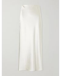 The Park - Max Silk-Satin Maxi Skirt - Lyst