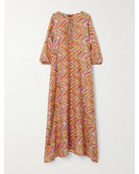 Missoni - Mare Printed Cotton And Silk-Blend Kaftan - Lyst