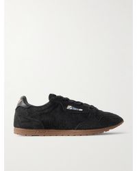 Autry - Windspin Sneakers Aus Gebürstetem Veloursleder Mit Lederbesätzen Und Perforationen - Lyst
