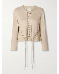 Isabel Marant - Seatle Verkürztes Oberteil Aus Gebürstetem Stretch-Jersey - Lyst