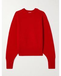 Sa Su Phi - Waffle-Knit Merino Wool And Cashmere-Blend Sweater - Lyst