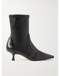 Stuart Weitzman - Naomi Ankle Boots Aus Leder - Lyst