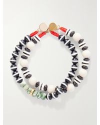 Roxanne Assoulin - The Salt And Pepper Set Of Two Beaded Bracelets - Lyst