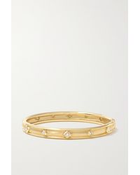 David Yurman Modern Renaissance 18-karat Gold Diamond Bracelet - Metallic
