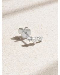 Anita Ko - Cupid's Arrow Einzelner Ohrring Aus 18 Karat Weißgold Mit Diamanten - Lyst