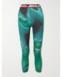 Aztech Mountain - Next To Skin Leggings Aus Bedrucktem Stretch-Jersey - Lyst