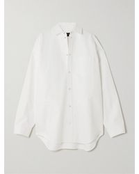 Balenciaga - Oversized-Hemd Aus Baumwollpopeline - Lyst