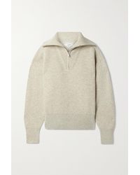 Étoile Isabel Marant Fancy Merino Wool-blend Sweater - Brown