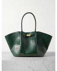DeMellier London - New York Croc-Effect Leather Tote - Lyst