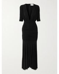 TOVE - Yana Ruched Stretch-Jersey Maxi Dress - Lyst