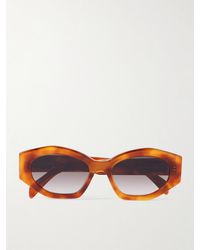 Celine - Triomphe Cat-Eye Acetate Sunglasses - Lyst