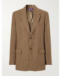 Ralph Lauren - Marcy Linen Blazer - Lyst