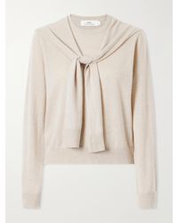 arch4 - Eldergrove Tie-Detailed Cashmere Sweater - Lyst
