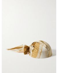 Eugenia Kim - Gigi Haartuch Aus Gestreiftem Satin - Lyst