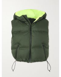Aztech Mountain - Snowbird Hooded Quilted Shell Down Gilet - Lyst