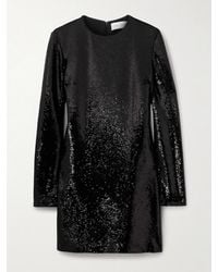 Veronica de Piante - Franklin Sequined Crepe Mini Dress - Lyst