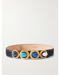 Sonia Petroff - Nest Embellished Leather Belt - Lyst