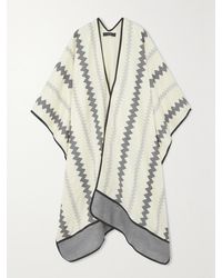 Vita Kin - Ola Überwurf Aus Leinen Mit Applikationen - Lyst