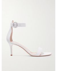 Gianvito Rossi - Portofino 70 Leather Sandals - Lyst