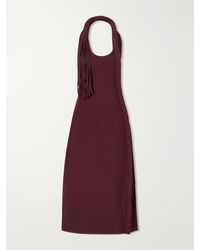 DIOTIMA - Mane Embellished Crepe Midi Dress - Lyst