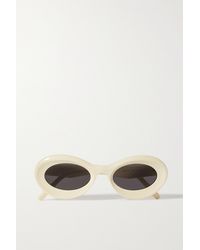Loewe - Loop Oversized-sonnenbrille Mit Rundem Rahmen Aus Azetat - Lyst