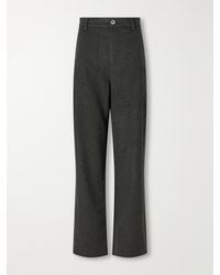 God's True Cashmere - Brushed Cashmere Wide-Leg Pants - Lyst