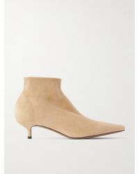 Neous - Idra Ankle Boots Aus Veloursleder - Lyst