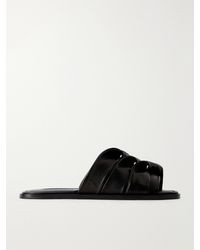 JW Anderson - Coil Leather Slides - Lyst