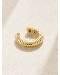 STONE AND STRAND - Demi 14-Karat Ear Cuff - Lyst