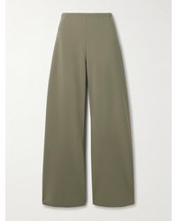 La Ligne - Colby Recycled-Crepe Wide-Leg Pants - Lyst