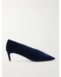 KHAITE - Miriam 50 Velvet Pumps - Lyst