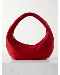 KHAITE - Sac À Main En Daim Olivia Medium - Lyst