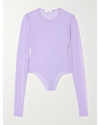 Wardrobe NYC - Stretch-Jersey Bodysuit - Lyst