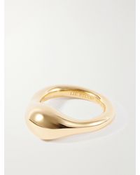 LIE STUDIO - The Chloe-Plated Sterling Ring - Lyst
