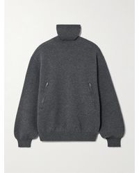 Balenciaga - Back-To-Front Wool-Blend Turtleneck Sweater - Lyst