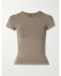 Skims - Soft Smoothing Seamless T-Shirt - Lyst