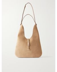 Tom Ford - T-Embellished Medium Suede Shoulder Bag - Lyst