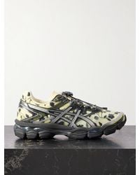 Asics - Cecilie Bahnsen Gel-Cumulus 16 Sscb Floral-Print Mesh Sneakers - Lyst