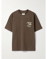 Aimé Leon Dore - Dynasty Printed Cotton-Jerseyyt-Shirt - Lyst