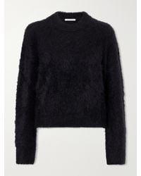 Cecilie Bahnsen - Firall Brushed Mohair And Silk-Blend Sweater - Lyst