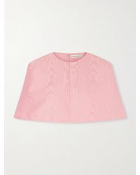 Emilia Wickstead - Virginie Moiré Cape - Lyst