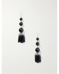 Sophie Buhai - Triplet Flamenco Tiered Sterling And Onyx Beaded Earrings - Lyst