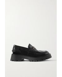 carter platform loafer in leather