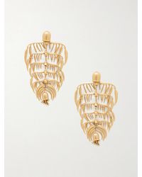 Zimmermann - Mira Chandelier-Tone Earrings - Lyst