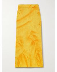 Gabriela Hearst - Dorcas Tie-Dyed Cashmere Midi Skirt - Lyst
