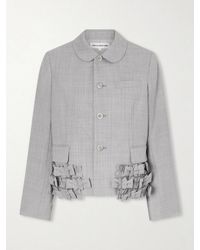Comme des Garçons - Bow-Embellished Wool Jacket - Lyst