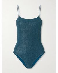 Oséree - Lumière Metallic Swimsuit - Lyst