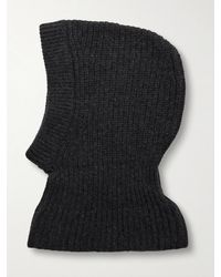 Lemaire - Ribbed Wool Balaclava - Lyst