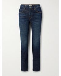 KHAITE - Viv Hoch Sitzende Jeans Mit Schmalem Bein - Lyst